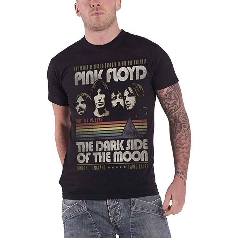 Pink Floyd - TShirt, für Damen, Schwarz, Größe M von Pink Floyd