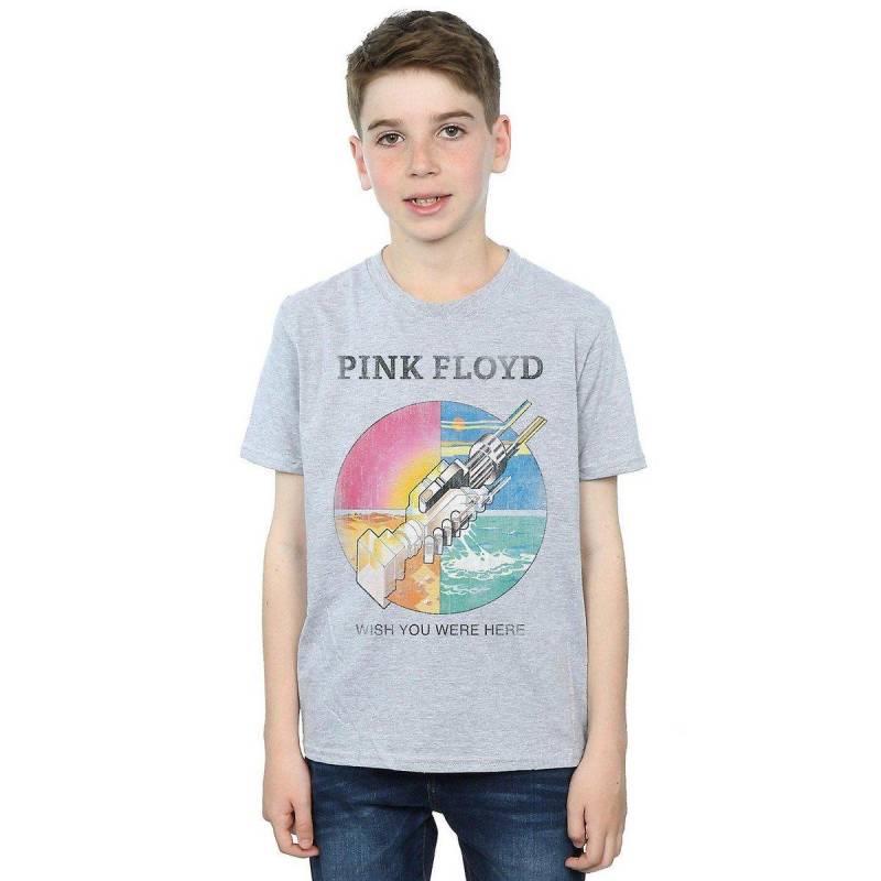 Wish You Were Here Tshirt Jungen Grau 152-158 von Pink Floyd