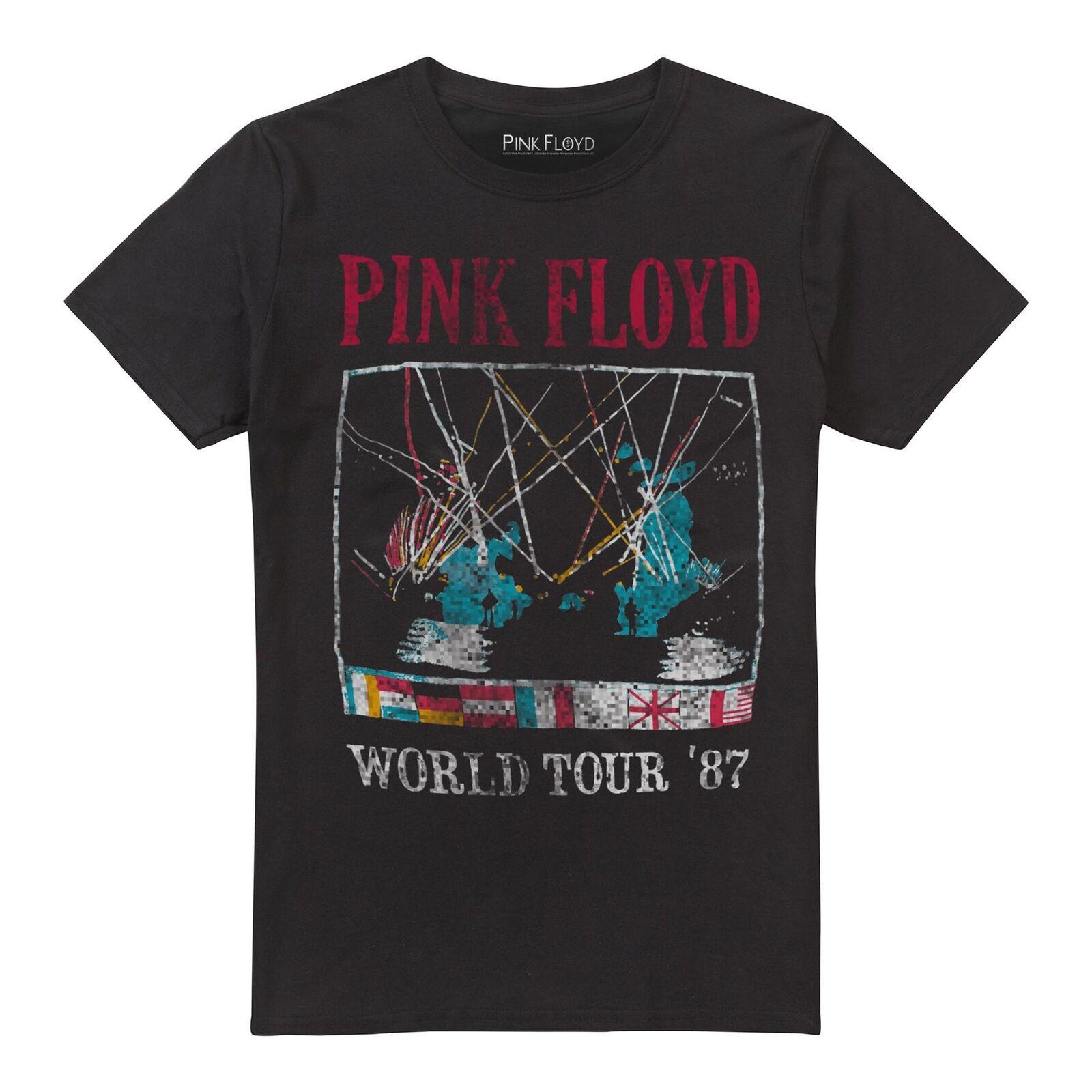 World Tour Tshirt Herren Schwarz XL von Pink Floyd