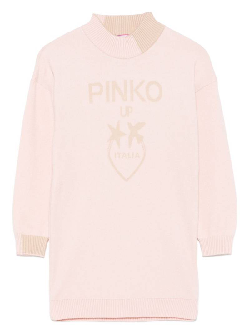 Pinko Kids Love Birds-jacquard dress von Pinko Kids