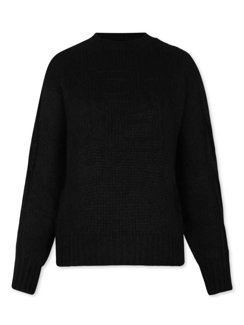 Pinko Kids knitted sweater - Black von Pinko Kids