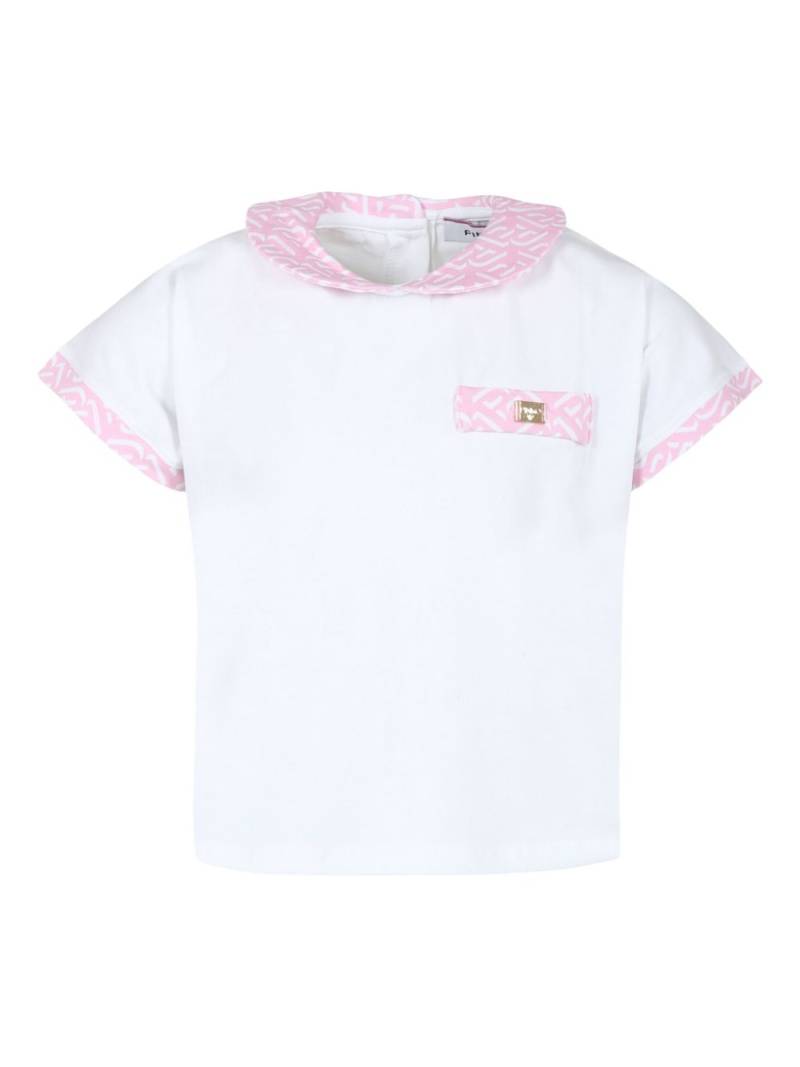 Pinko Kids logo-print t-shirt - White von Pinko Kids