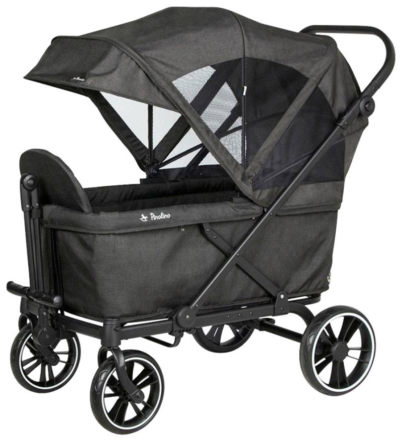 Pinolino® Bollerwagen »Cruiser Premium«, (Set), BxTxH: 118x64x116 cm, inkl. Babyschalenadapter und Regenschutzhaube von Pinolino®