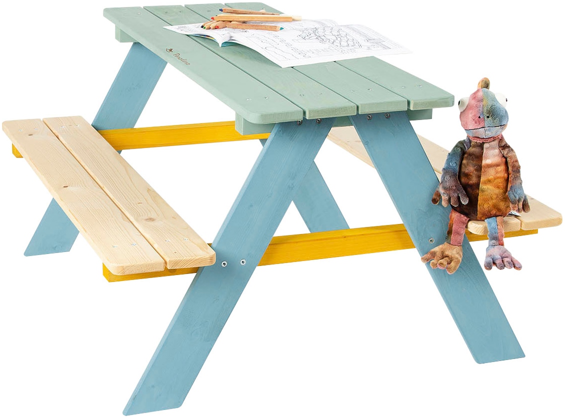Pinolino® Garten-Kindersitzgruppe »Nicki«, Picknicktisch, BxHxT: 90x79x50 cm von Pinolino®