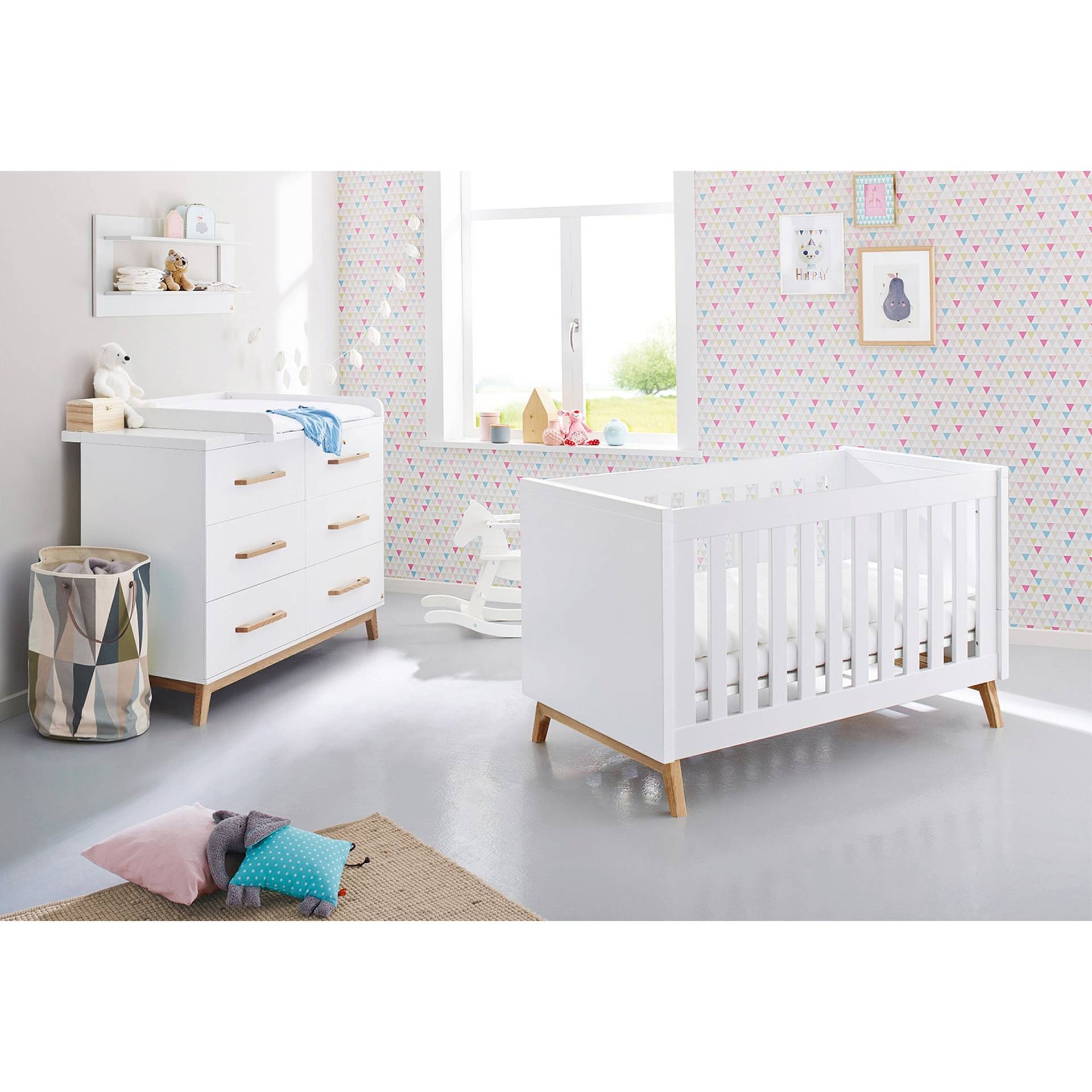 2-tlg. Babyzimmer Riva extrabreit von Pinolino