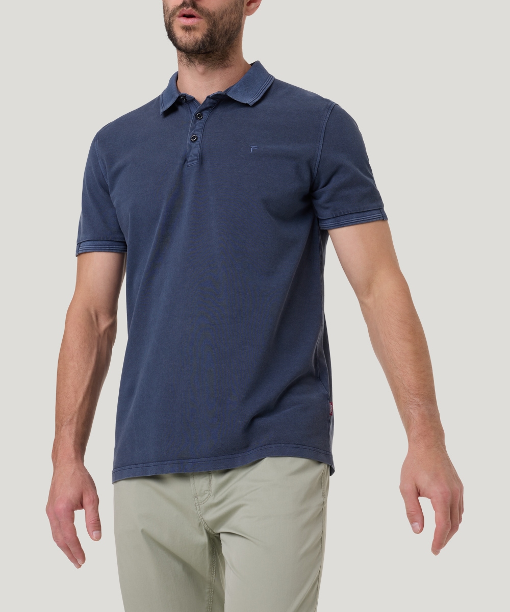 Pioneer Authentic Jeans Poloshirt, mit Logostickerei von Pioneer Authentic Jeans