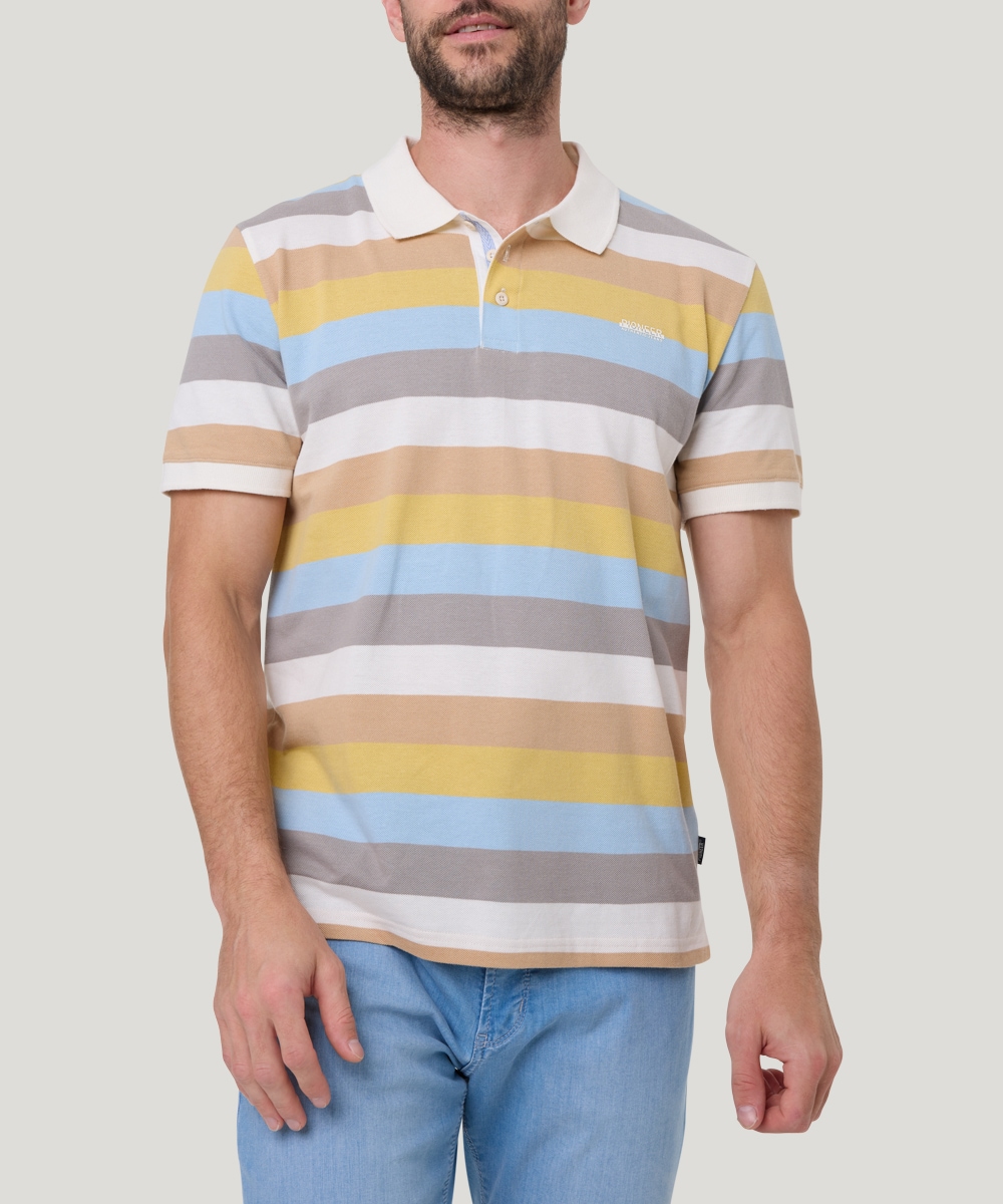 Pioneer Authentic Jeans Poloshirt, mit Streifenmuster Pioneer Authentic Jeans Poloshirt, mit Streifenmuster von Pioneer Authentic Jeans