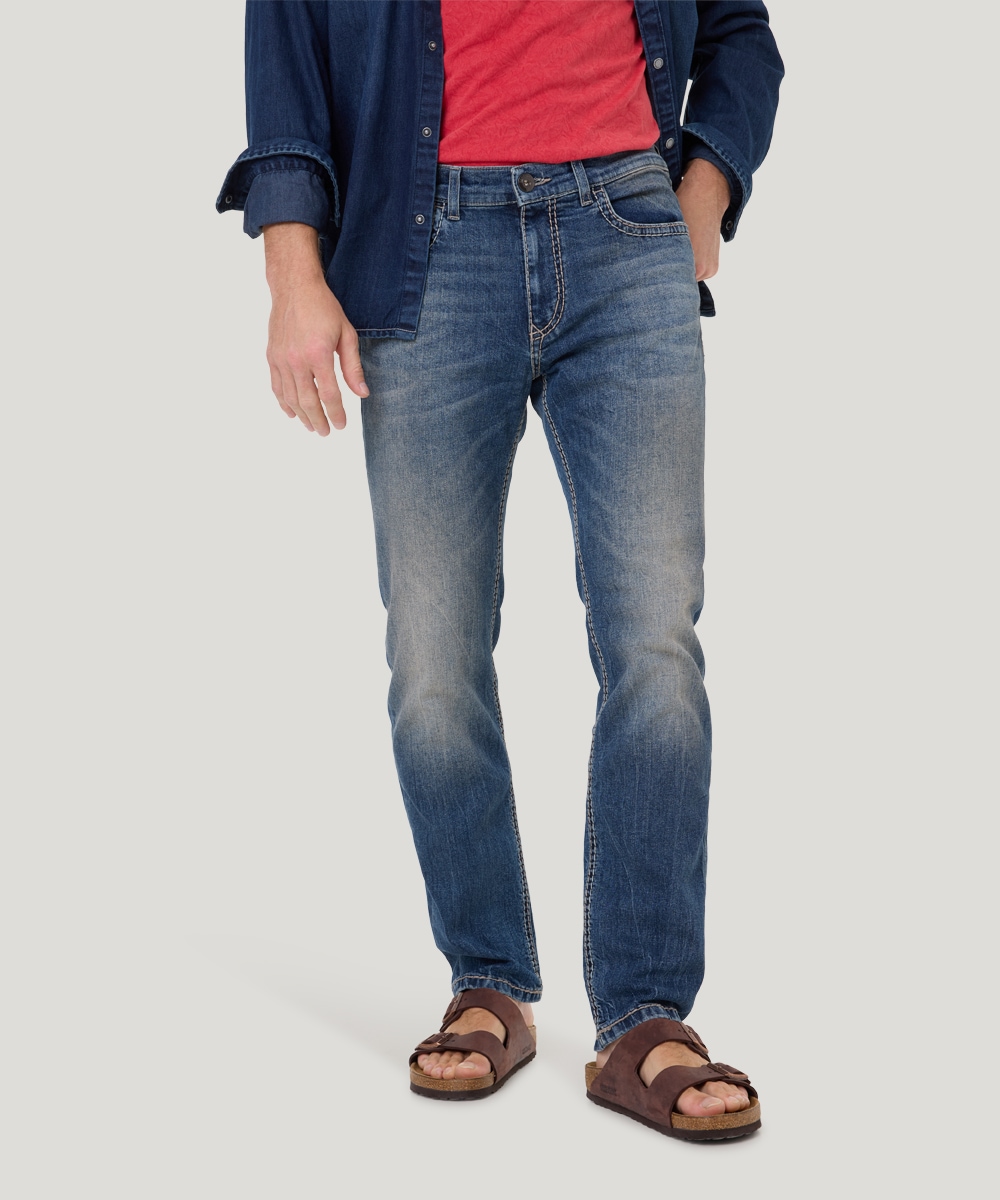 Pioneer Authentic Jeans Straight-Jeans »Rando Dicke Nähte« Pioneer Authentic Jeans Straight-Jeans »Rando Dicke Nähte« von Pioneer Authentic Jeans