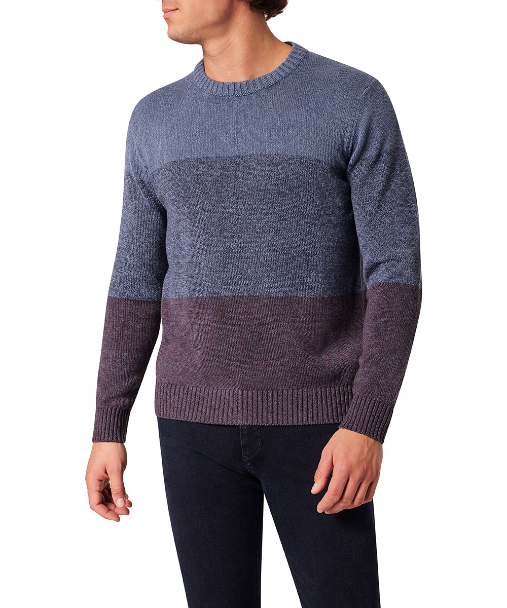 Pioneer Authentic Jeans Strickpullover, in Melange Optik von Pioneer Authentic Jeans