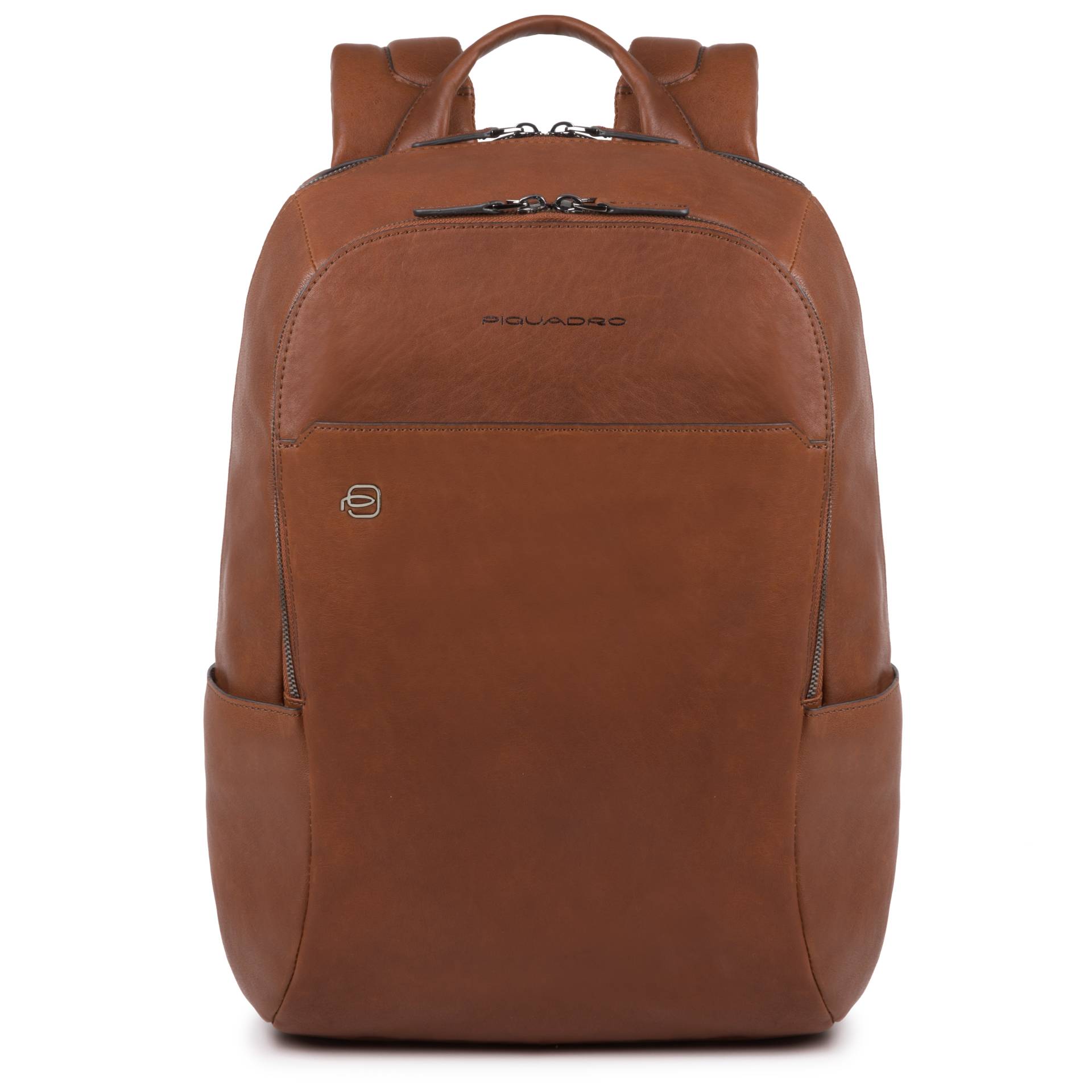 Black Square - Laptop-Rucksack CONNEQU in Tan von Piquadro