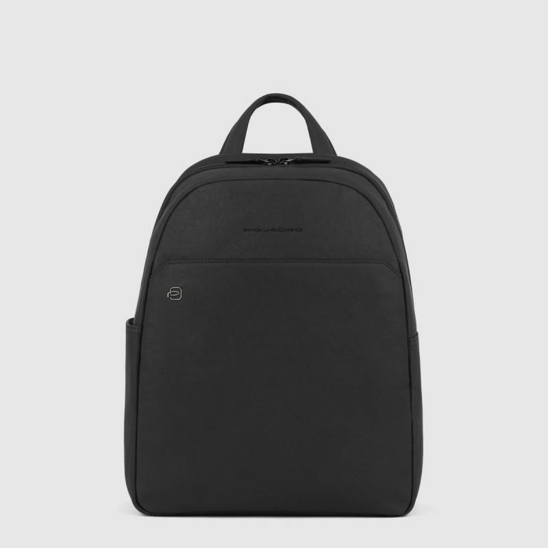 Black Square - Laptoprucksack 13.3" mit iPad-Halter in Schwarz von Piquadro