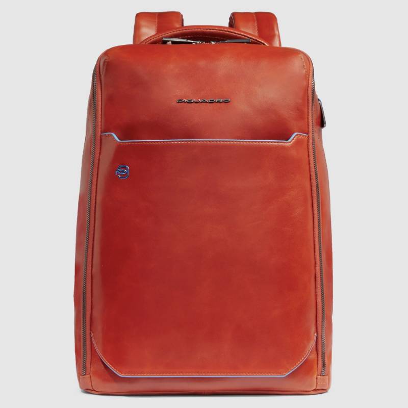 Blue Square - Laptoprucksack 14" in Orange von Piquadro