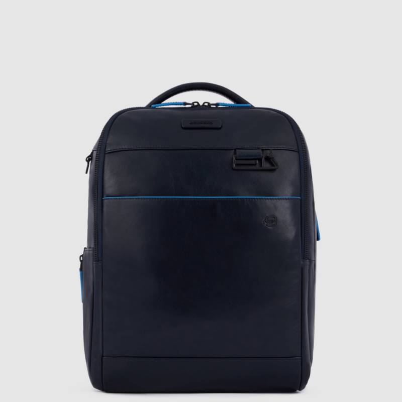 Blue Square - Laptoprucksack 14" mit iPad®-Fach in Blau von Piquadro