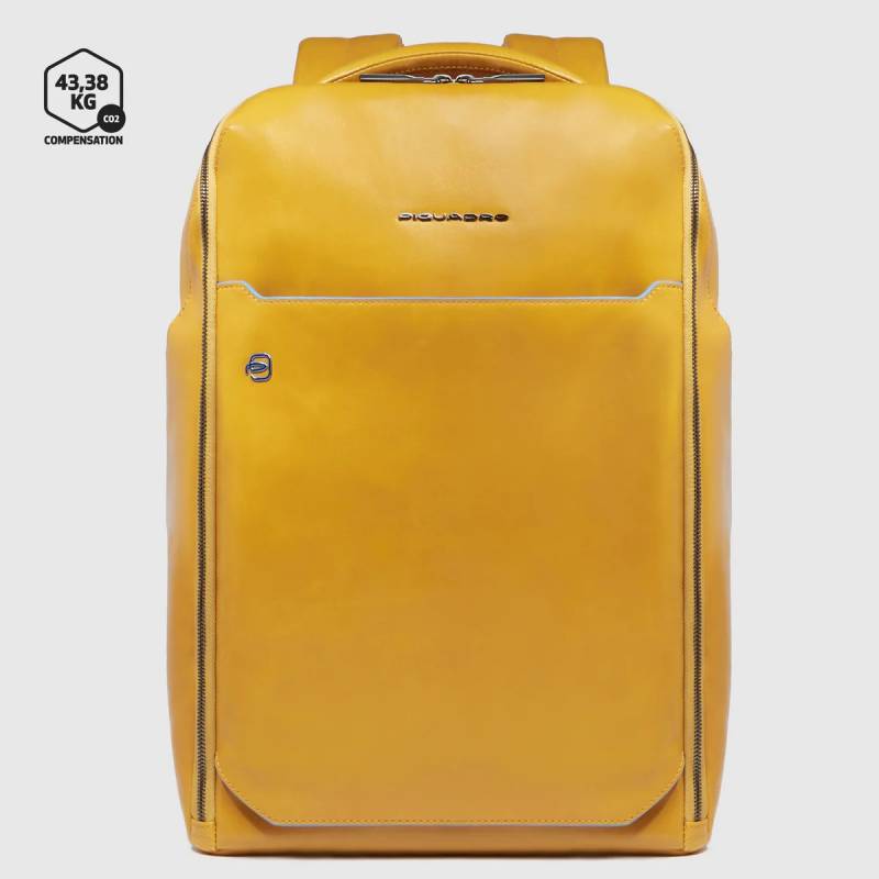 Blue Square - Laptoprucksack 15,6" in Gelb von Piquadro