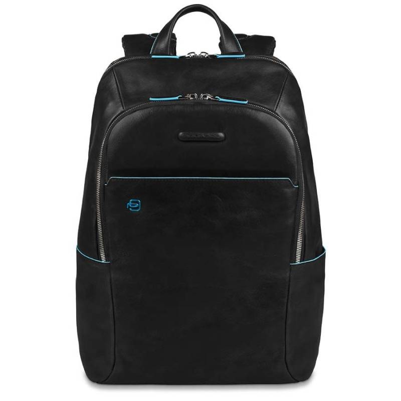 Blue Square - Laptoprucksack mit iPad®-/ iPad®mini-Fach in schwarz von Piquadro