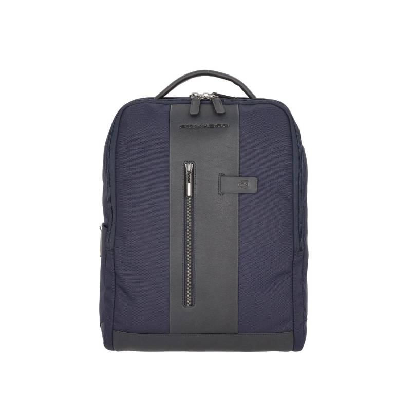 Brief 2 - Laptoprucksack 15.6" in Blau von Piquadro