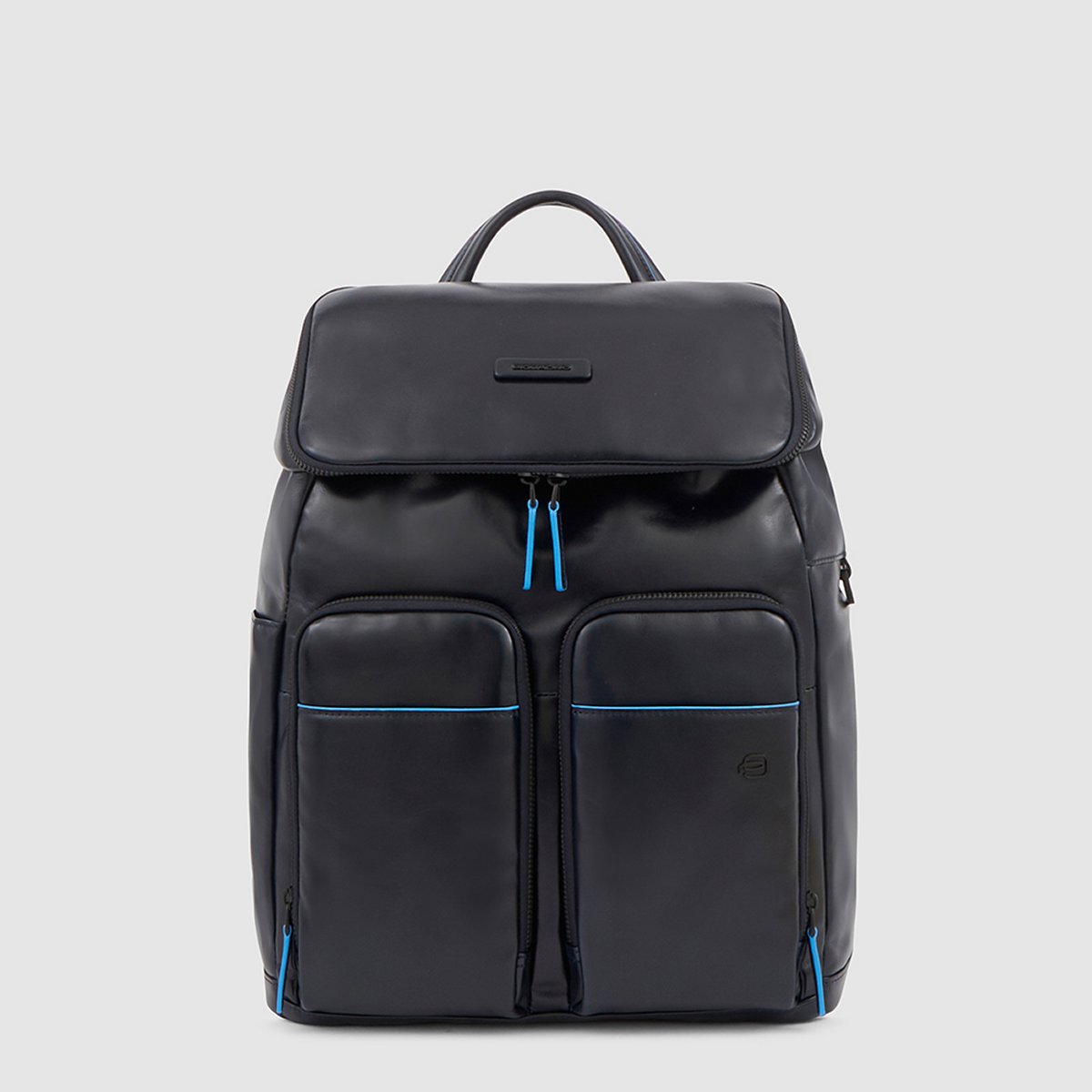 EOL B2 Revamp - Laptoprucksack 14" mit iPad-Halter in Nachtblau von Piquadro