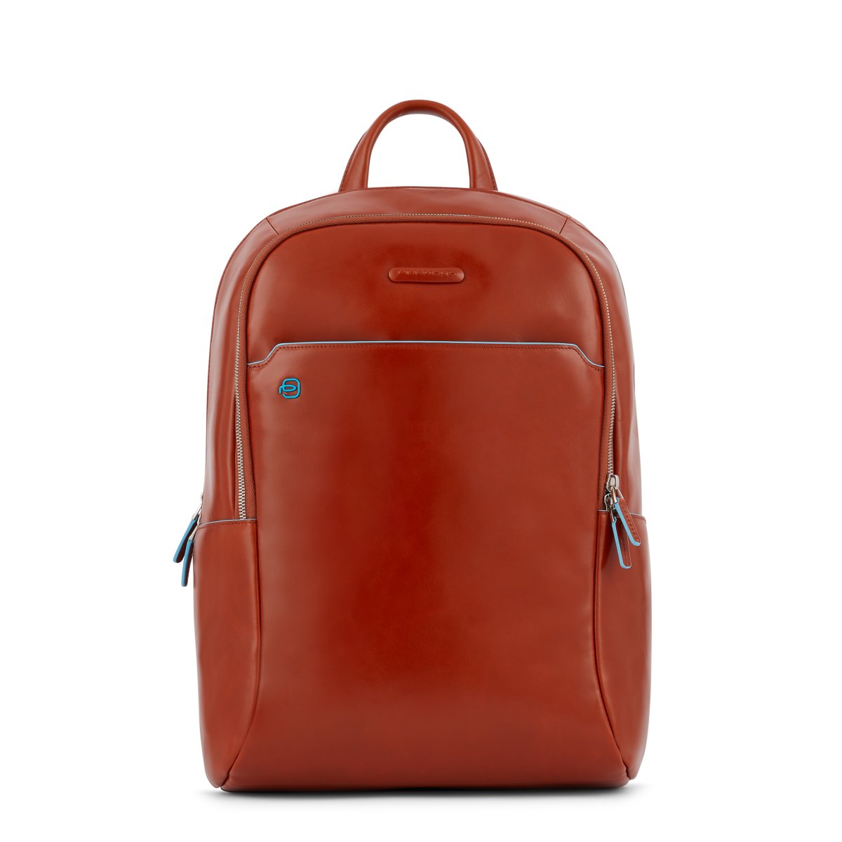 EOL Blue Square - Grosser Laptoprucksack mit iPad®-Fach in orange von Piquadro