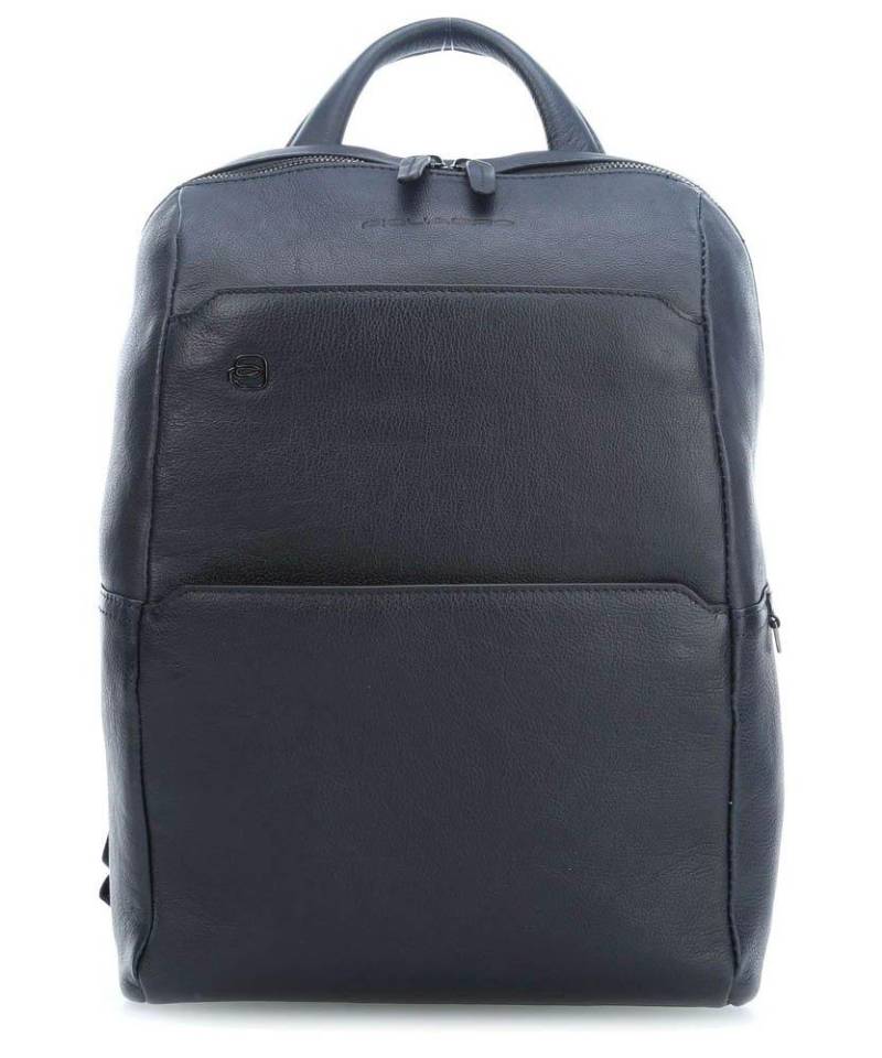 Piquadro - Black Square 13 Zoll Laptop Rucksack, für Herren, Blau von Piquadro