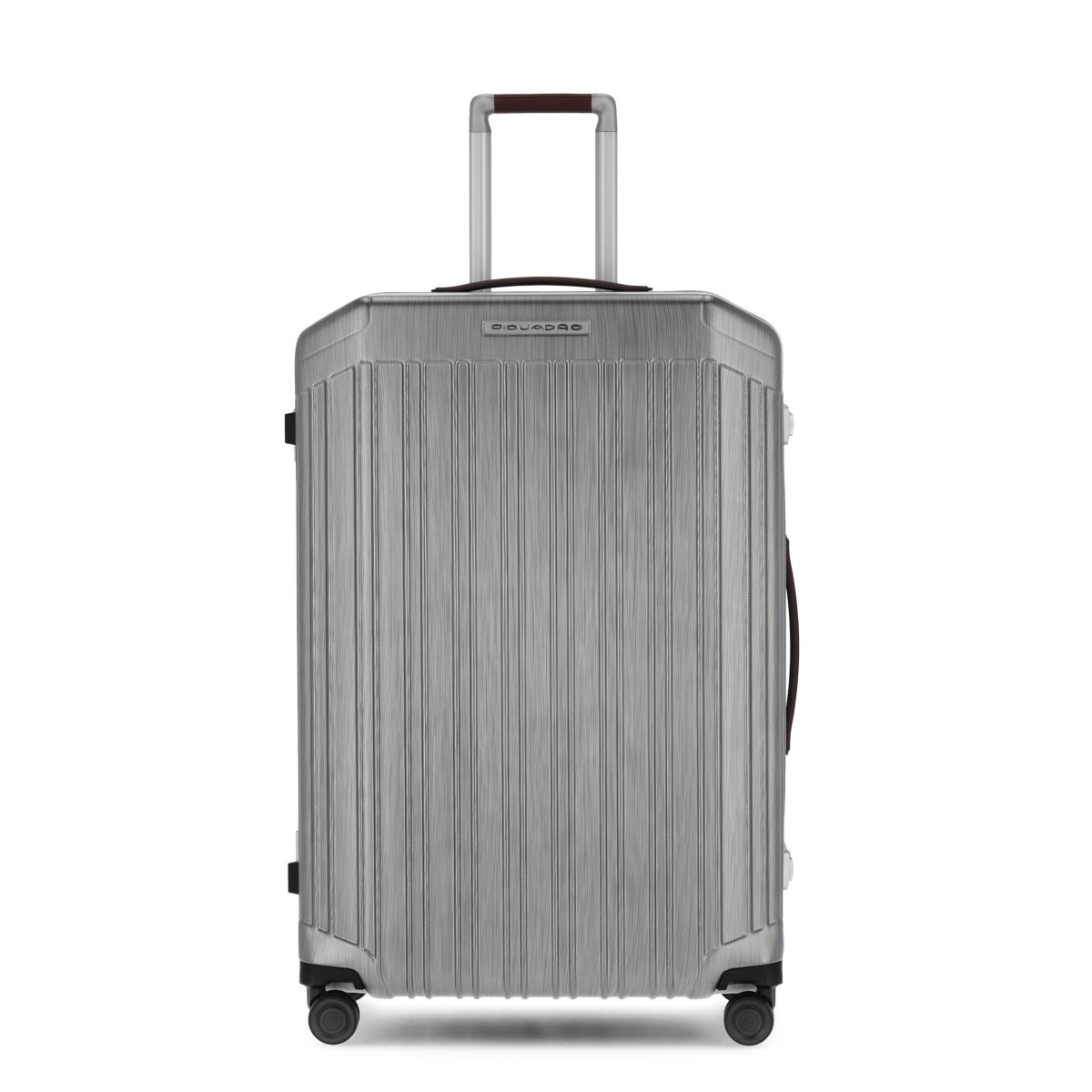 PQ-Light - Ultra Slim Grosser Hartschalentrolley Schwarz/Leder PQ-Light - Ultra Slim Grosser Hartschalentrolley Schwarz/Leder von Piquadro