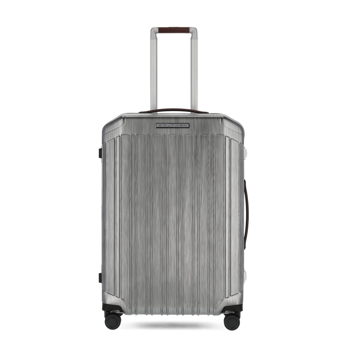 PQ-Light - Ultra Slim Mittelgrosser Hartschalentrolley Schwarz/Leder PQ-Light - Ultra Slim Mittelgrosser Hartschalentrolley Schwarz/Leder von Piquadro