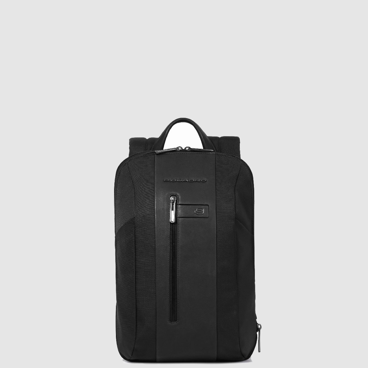 Slim - Laptop-Rucksack 15,6" erweiterbar in Schwarz von Piquadro