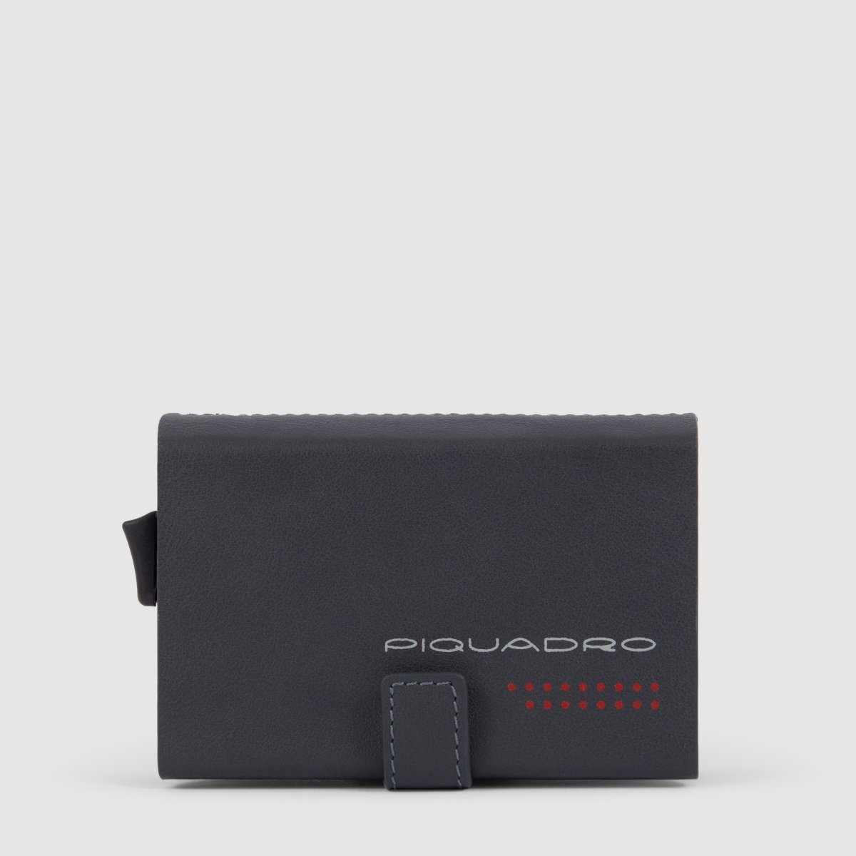 Urban - Double Compact Wallet in Grau/Schwarz von Piquadro