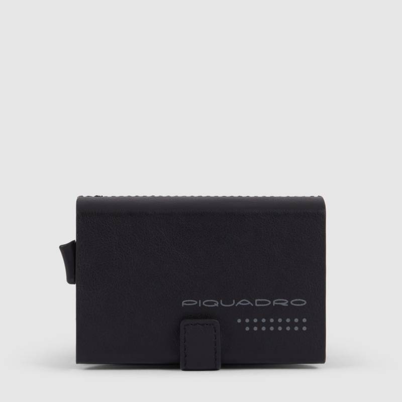 Urban - Double Compact Wallet in Schwarz von Piquadro