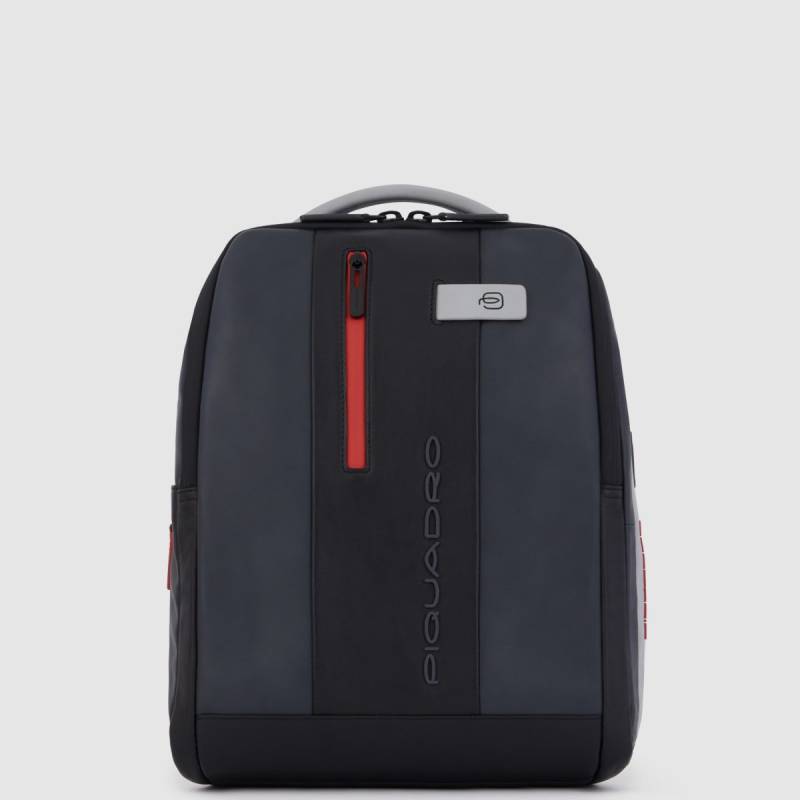 Urban - Laptoprucksack 14" mit iPad®mini-Fach in Grau/Schwarz von Piquadro