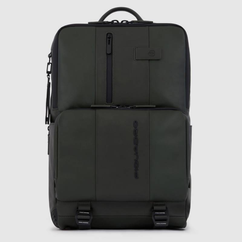 Urban - Laptoprucksack 15,6" mit iPad®-Fach in Dunkelgrün von Piquadro