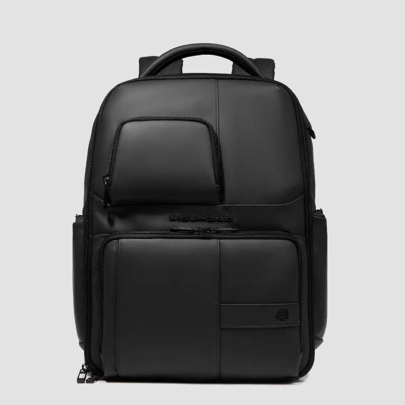 Wollem - Laptoprucksack mit iPad-Fach, Schwarz von Piquadro