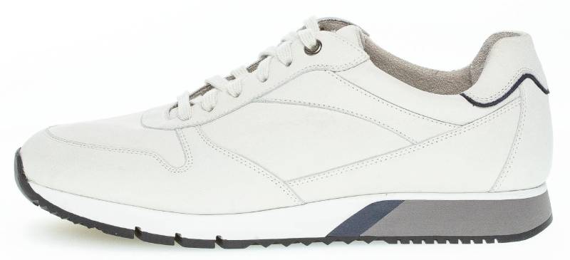 1019.10.03 - Nubuk Sneaker Herren Weiss 41 von Pius Gabor