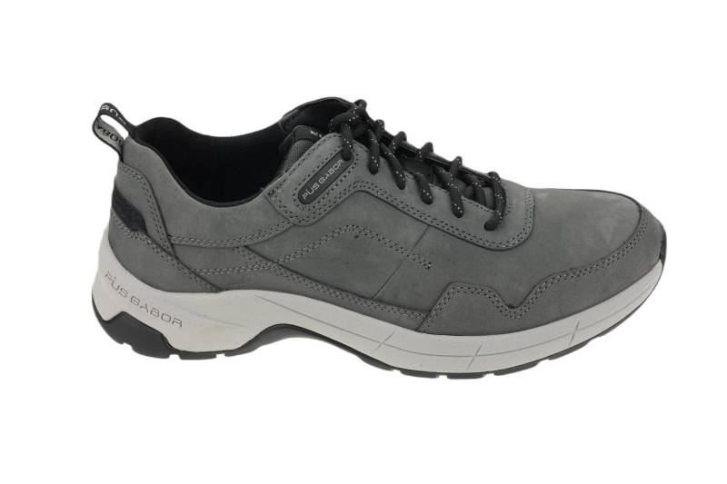 Nubuk Sneaker Herren Grau 40 von Pius Gabor