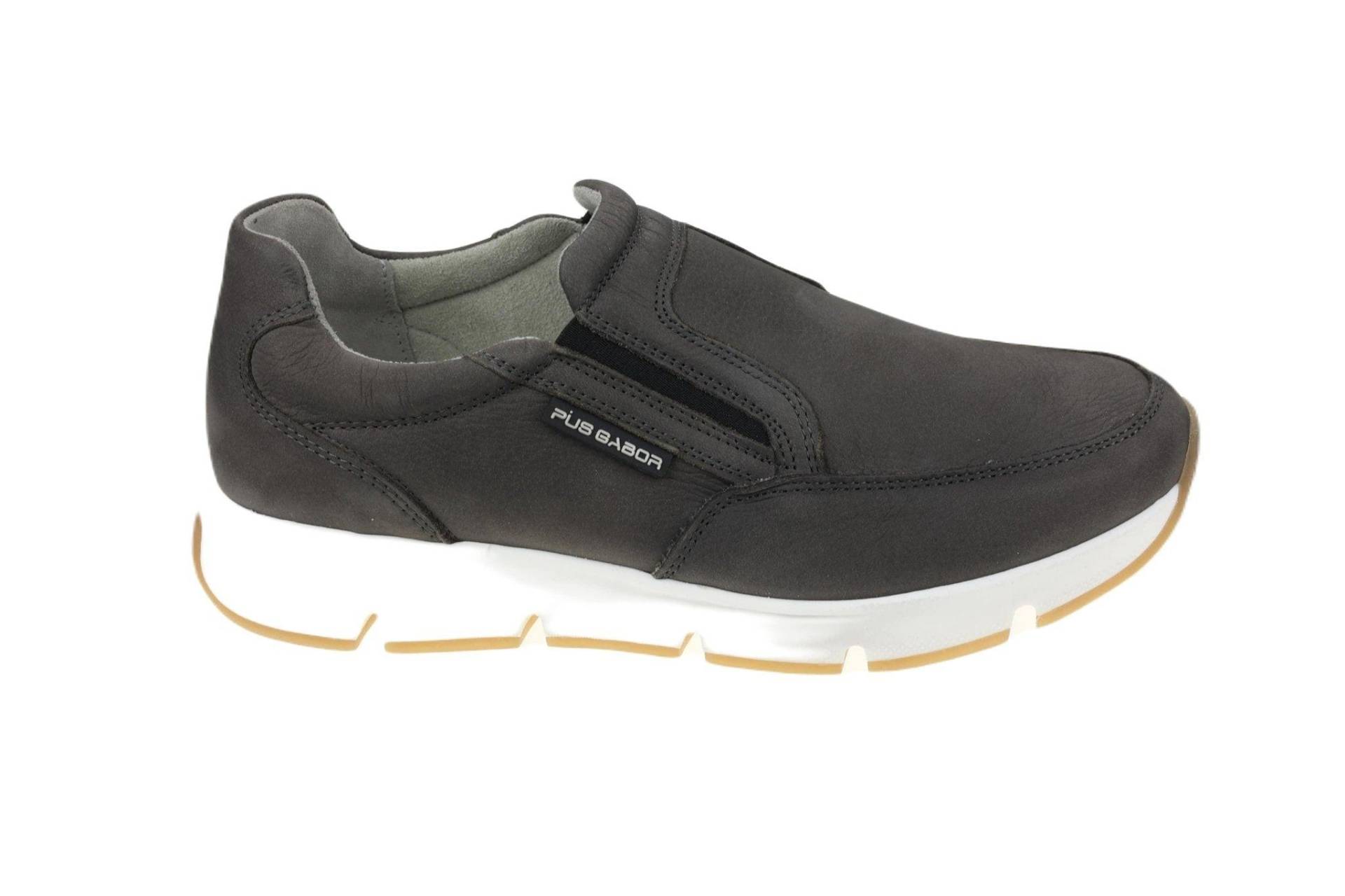 Nubuk Sneaker Herren Grau 42 von Pius Gabor