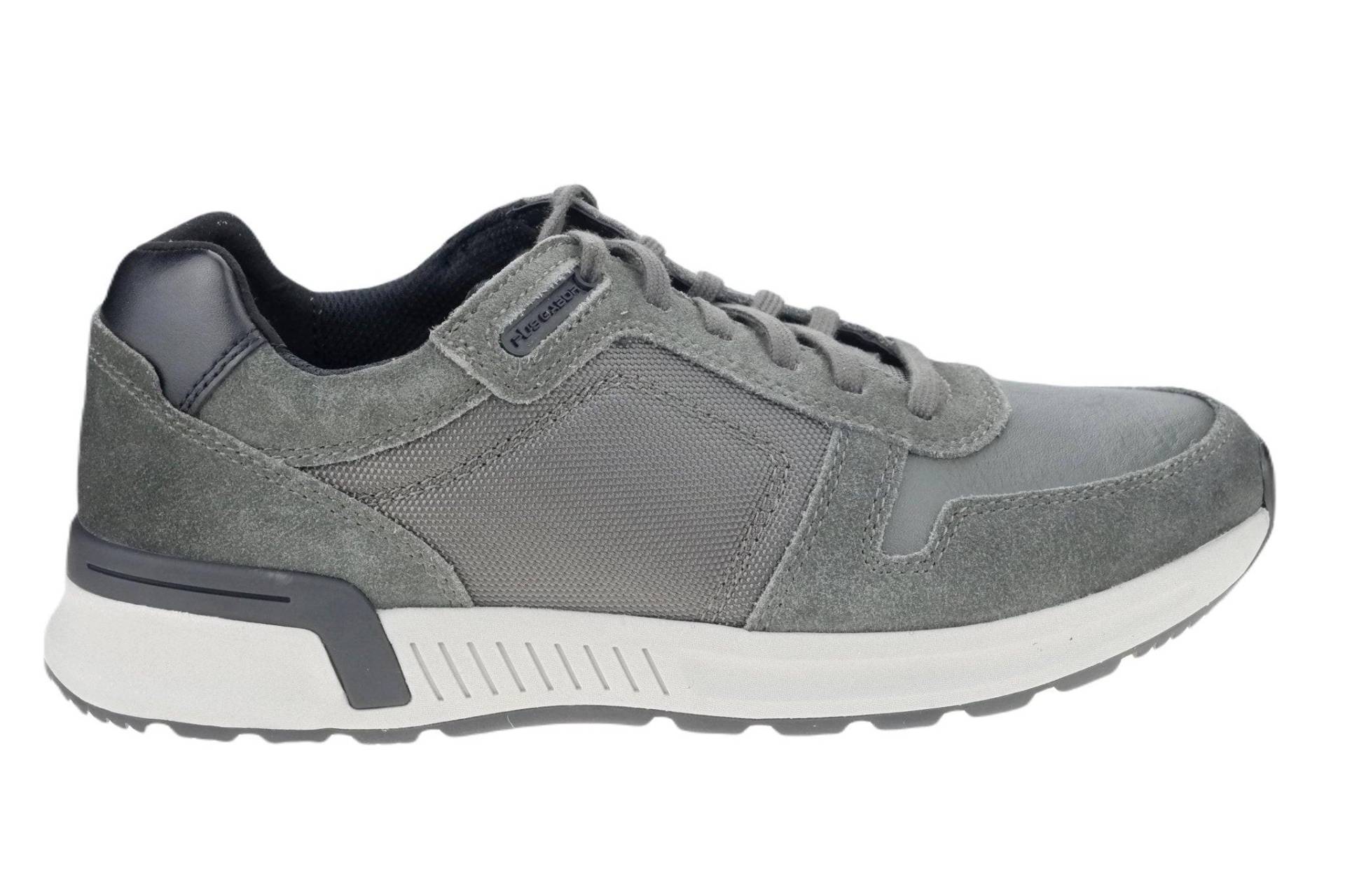 Nubuk Sneaker Herren Grau 42 von Pius Gabor