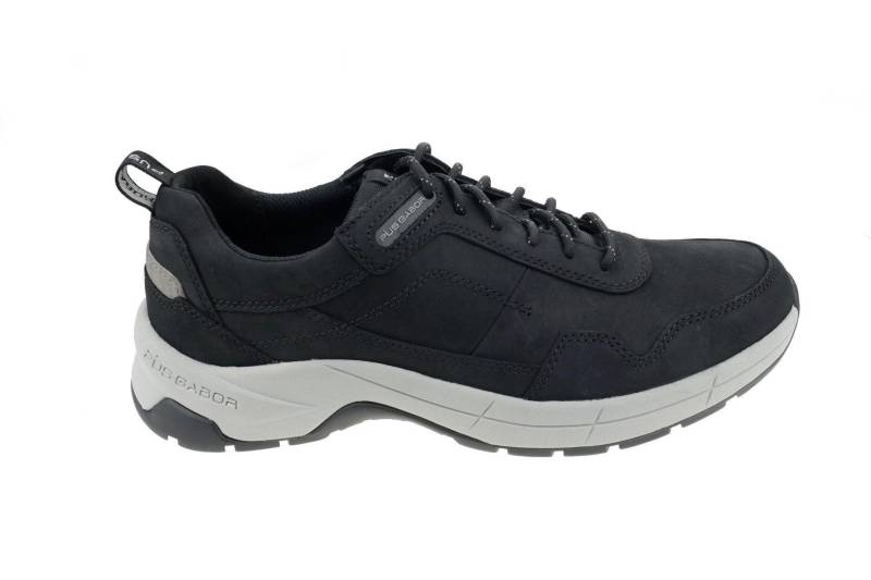 Nubuk Sneaker Herren Schwarz 40.5 von Pius Gabor