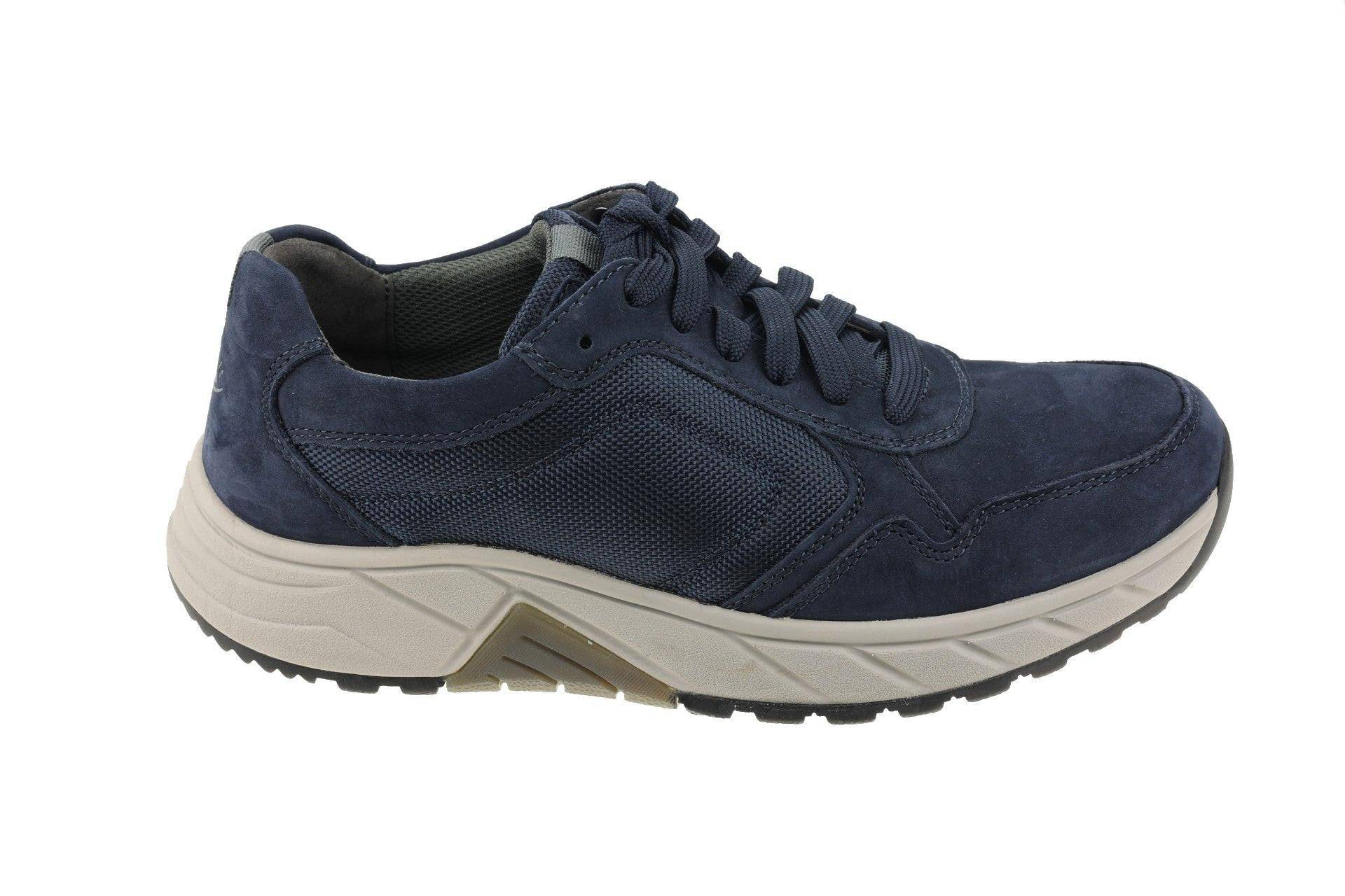 Nubuk Wandersneaker Herren Blau 39 von Pius Gabor