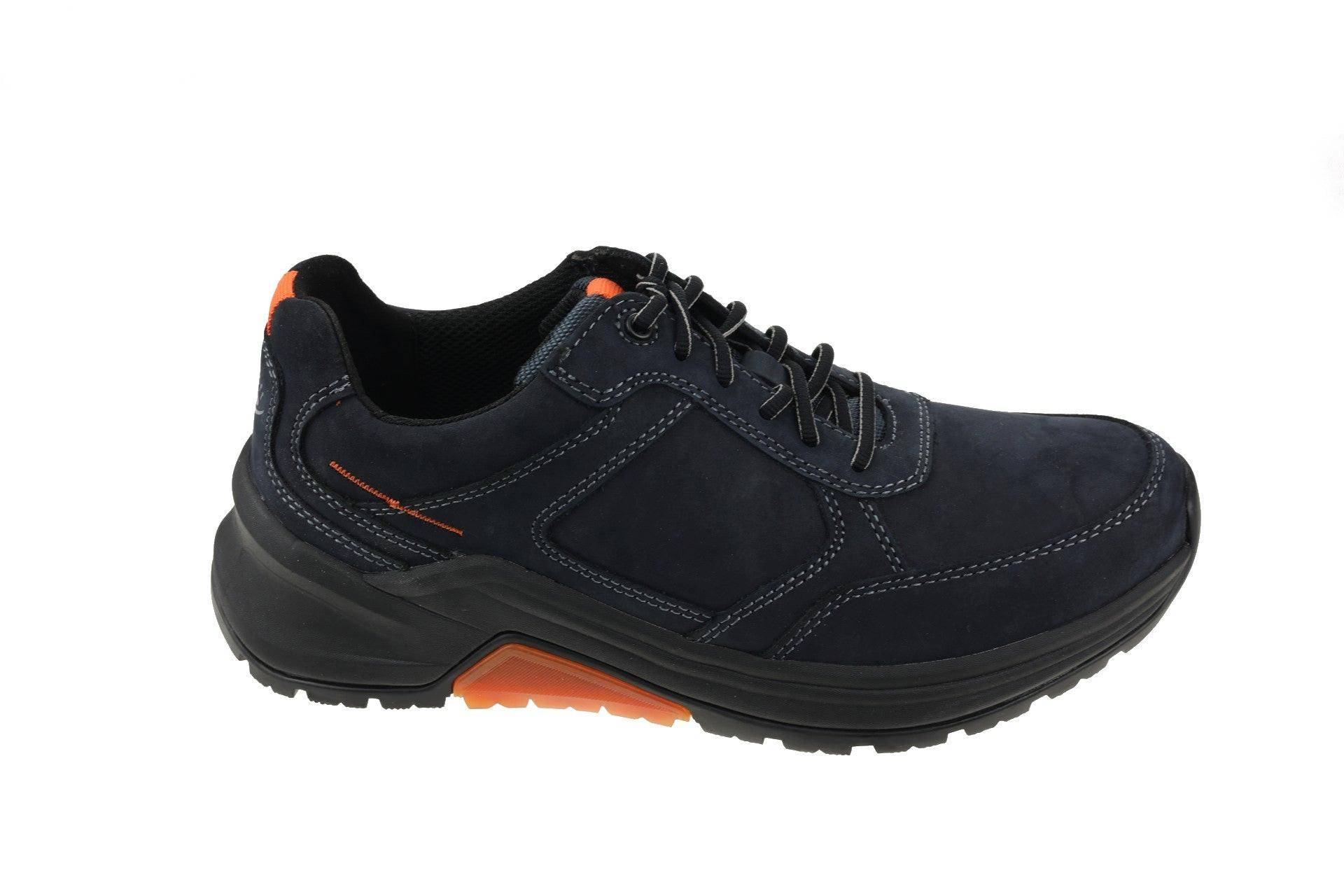 Nubuk Wandersneaker Herren Blau 40.5 von Pius Gabor