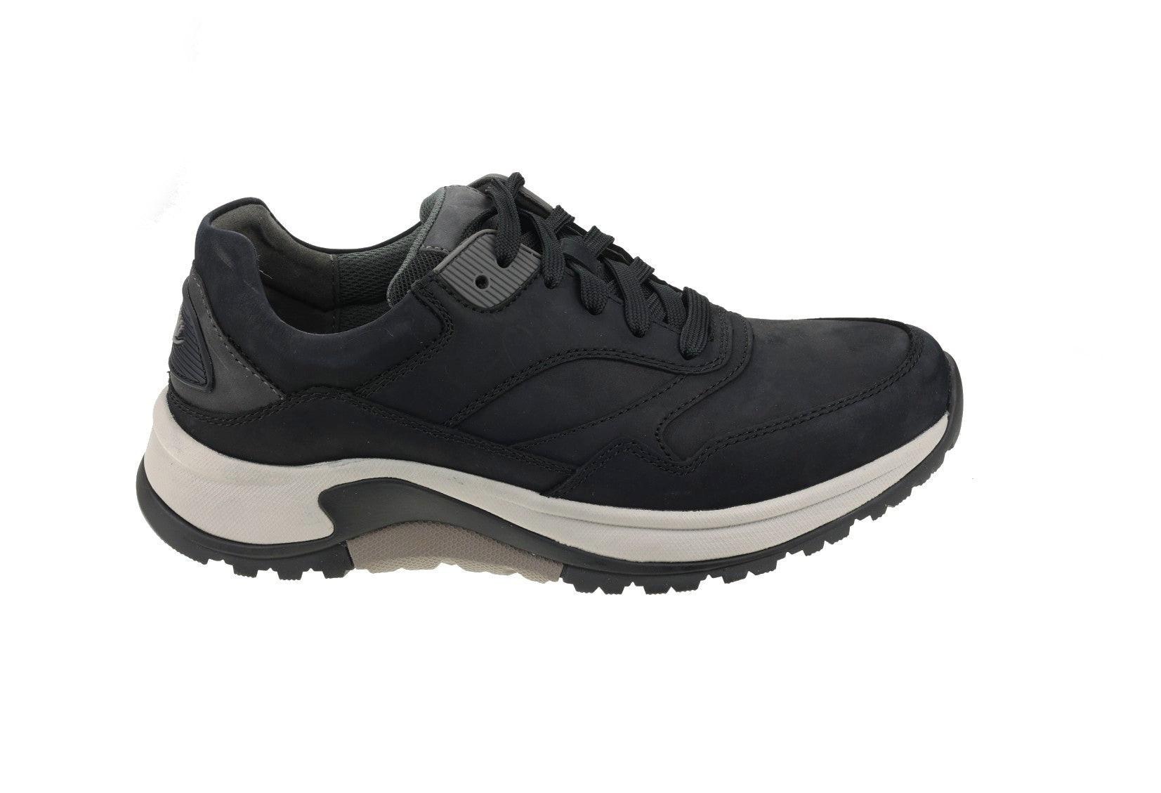 Nubuk Wandersneaker Herren Schwarz 39 von Pius Gabor