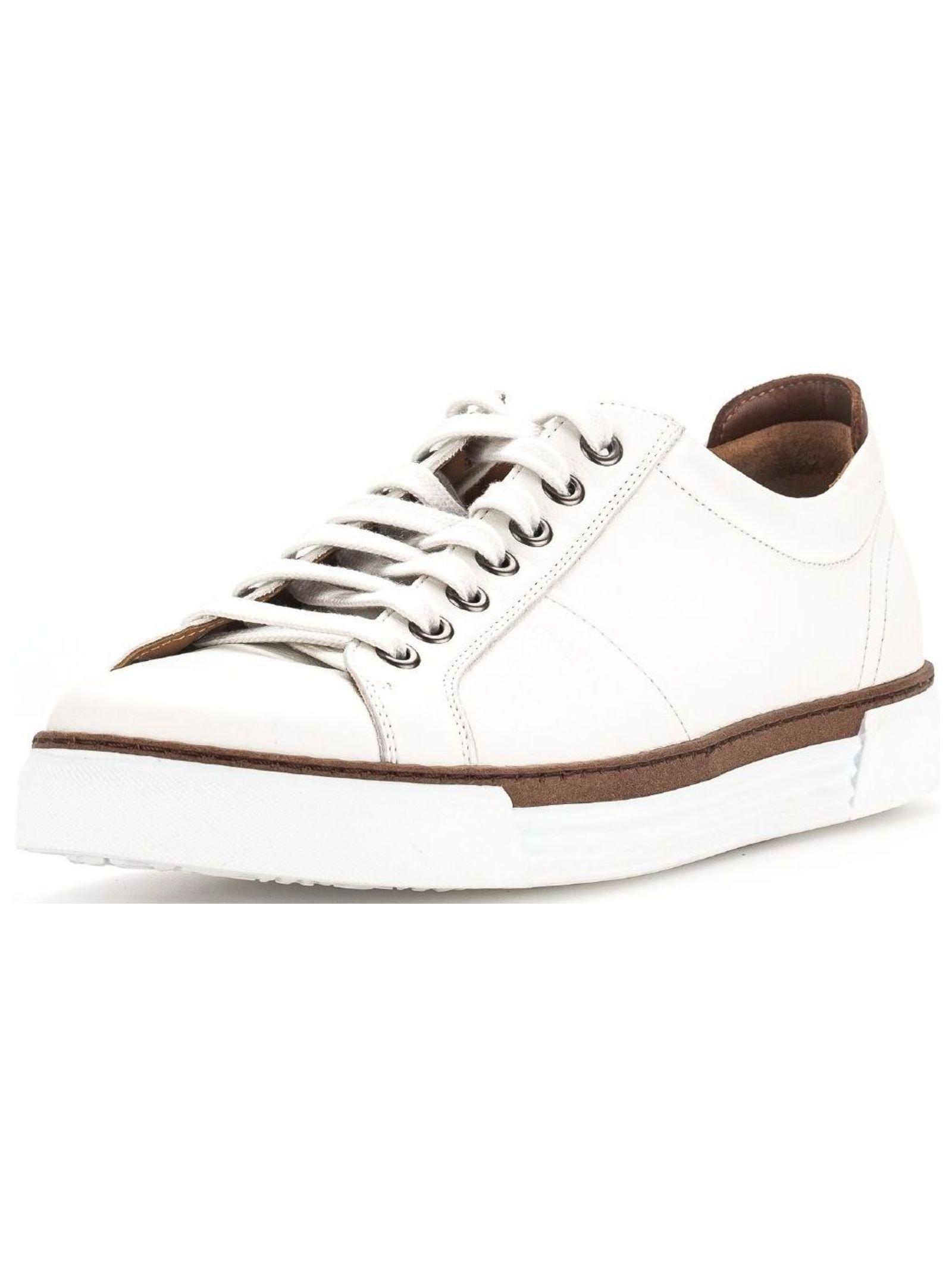 Sneaker Herren Weiss 44 von Pius Gabor