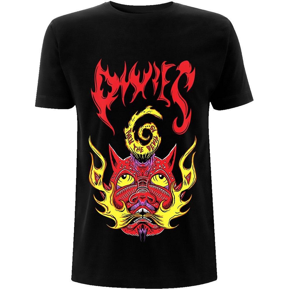 Devil Is Tshirt Damen Schwarz S von Pixies