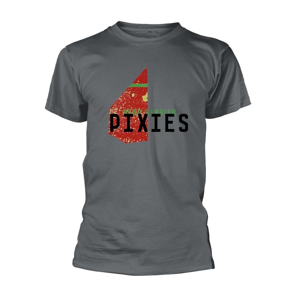 Head Carrier Tshirt Damen Grau S von Pixies