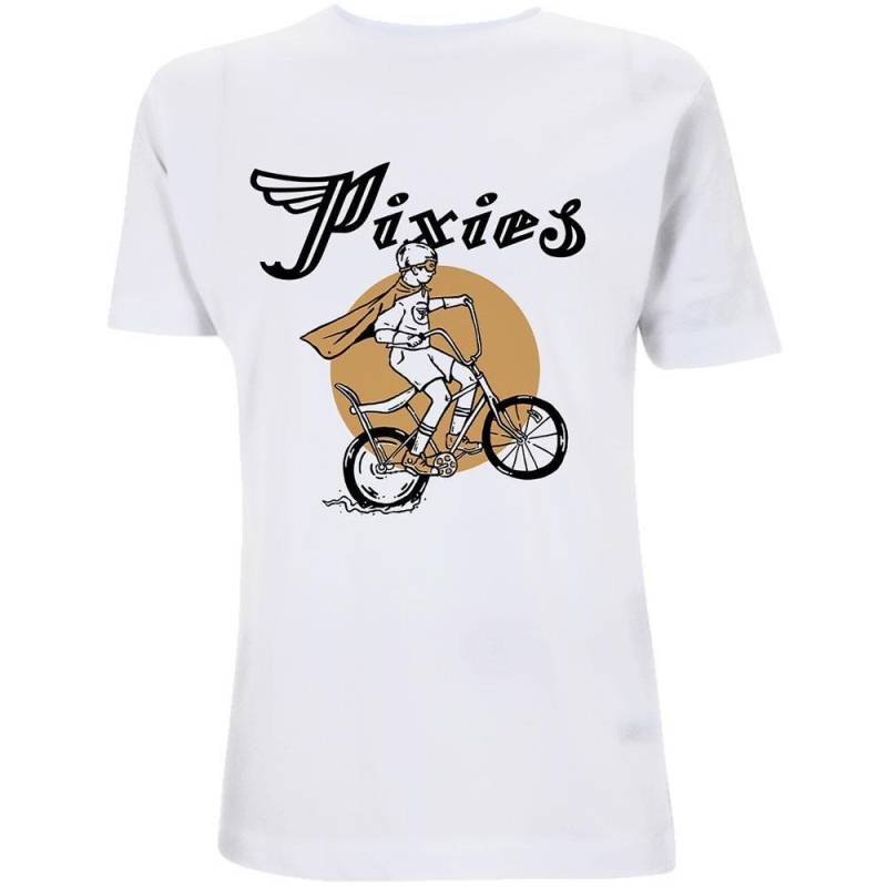 Tony Tshirt Damen Weiss L von Pixies