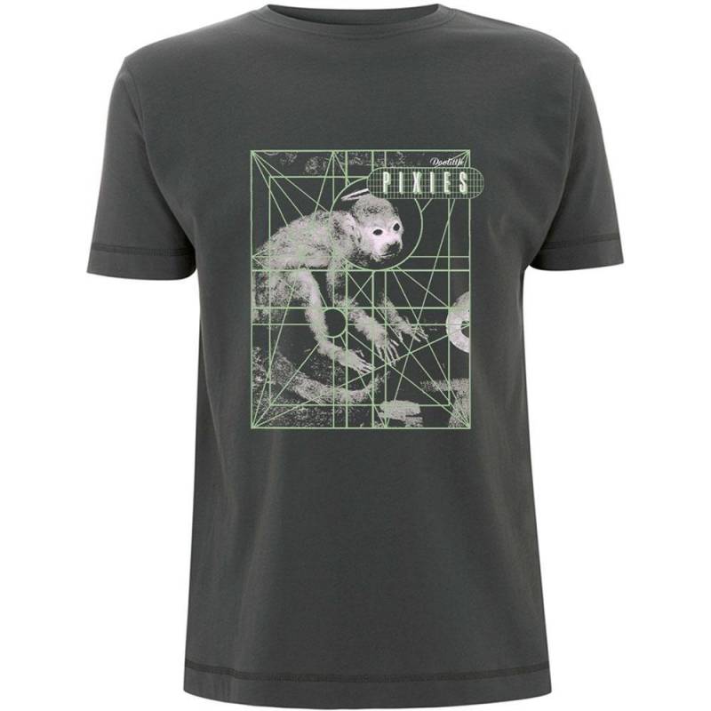 Tshirt Damen Grau L von Pixies