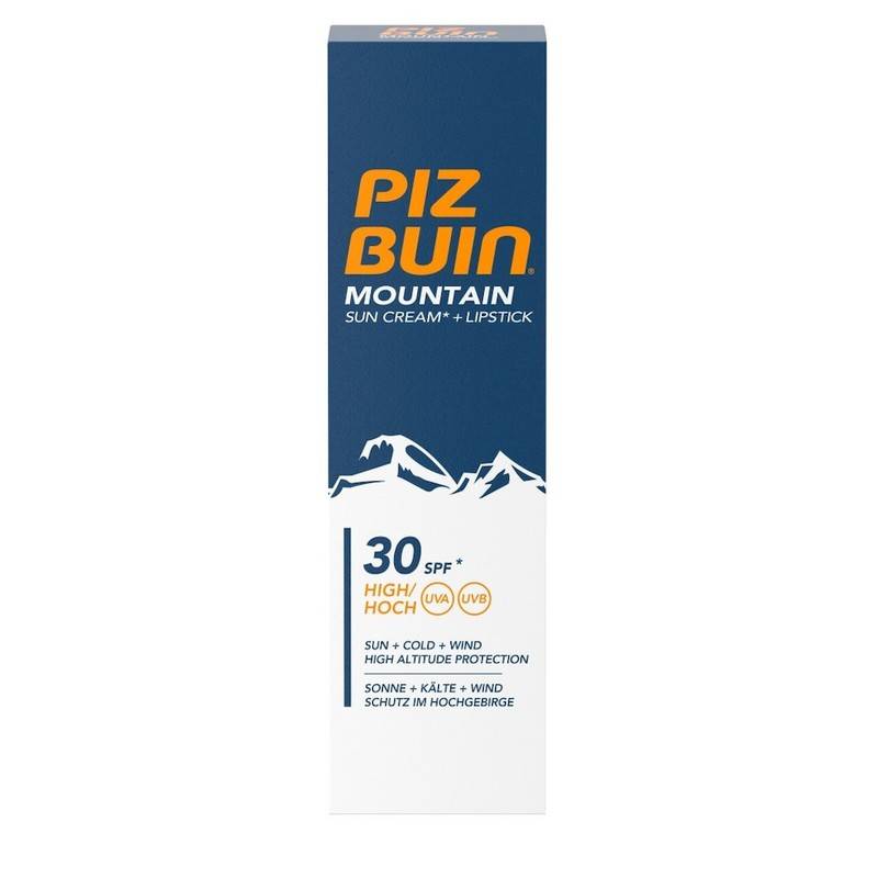 Mountain - Sun Cream +Lipstick SPF 30 von Piz Buin