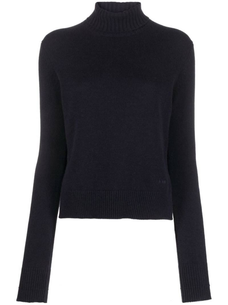 Plan C roll-neck cashmere jumper - Blue von Plan C