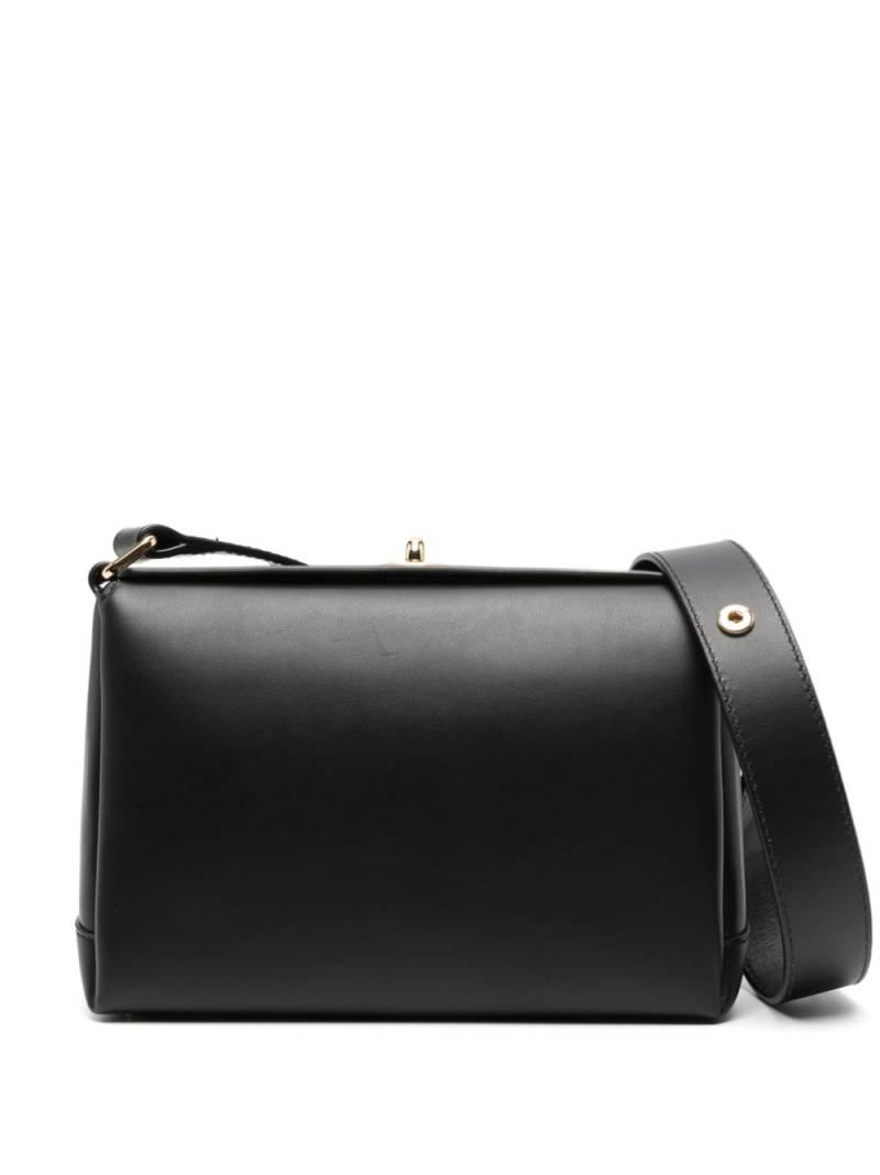 Plan C twist-lock leather shoulder bag - Black von Plan C