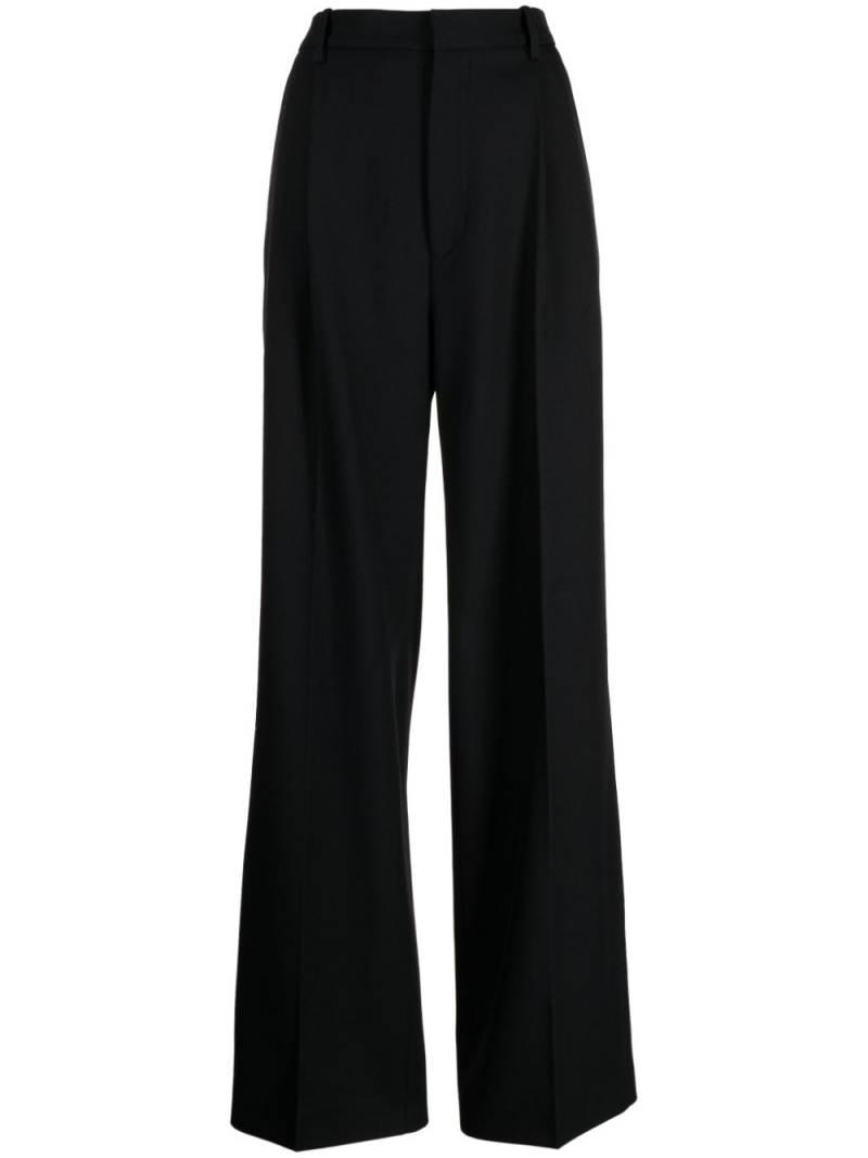 Plan C wool tailored trousers - Black von Plan C