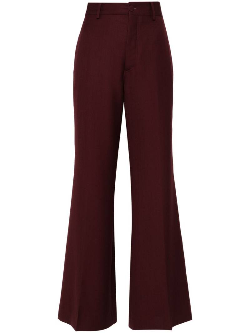 Plan C wool trousers - Red von Plan C