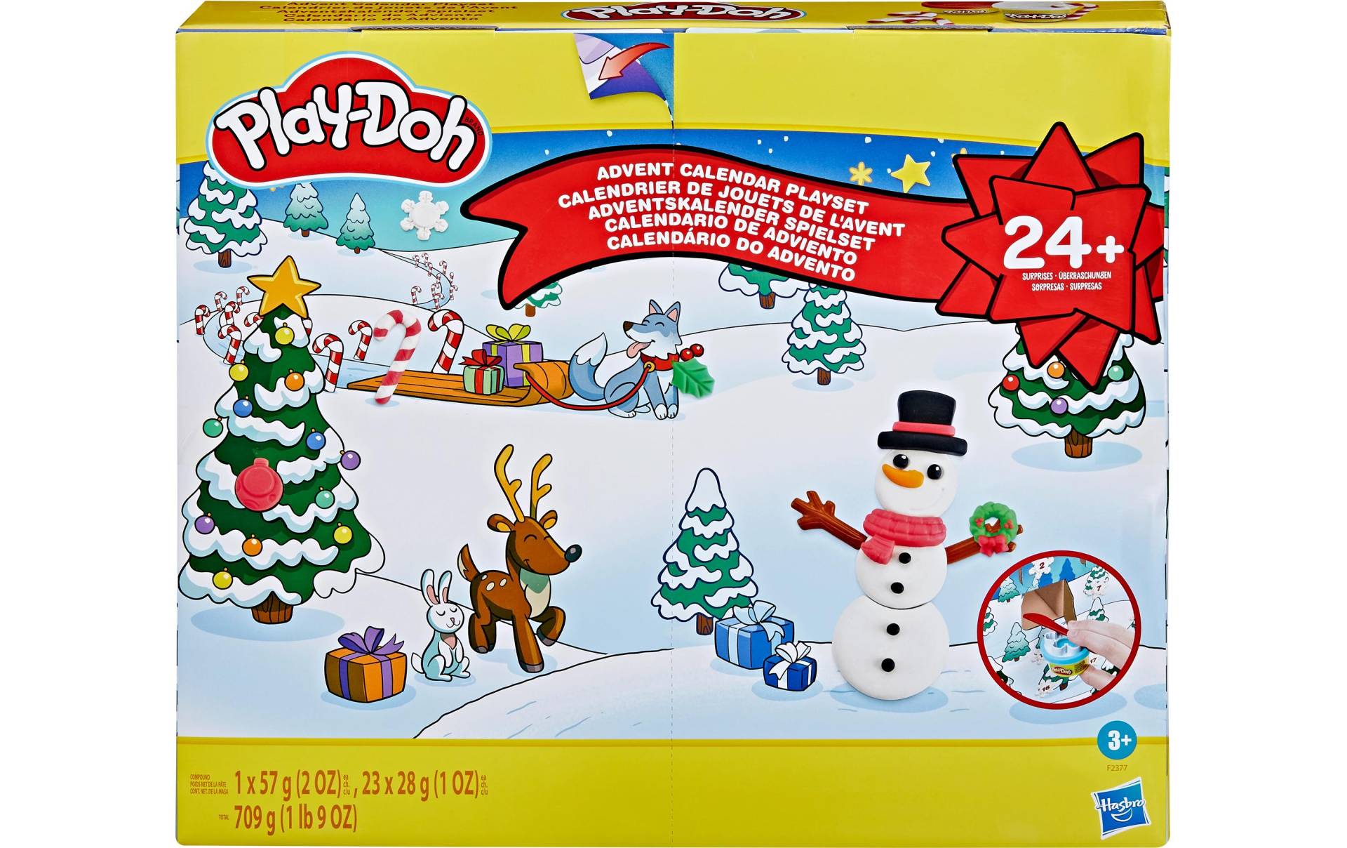 Play-Doh Adventskalender »Play-Doh 2024«, ab 3 Jahren von Play-Doh